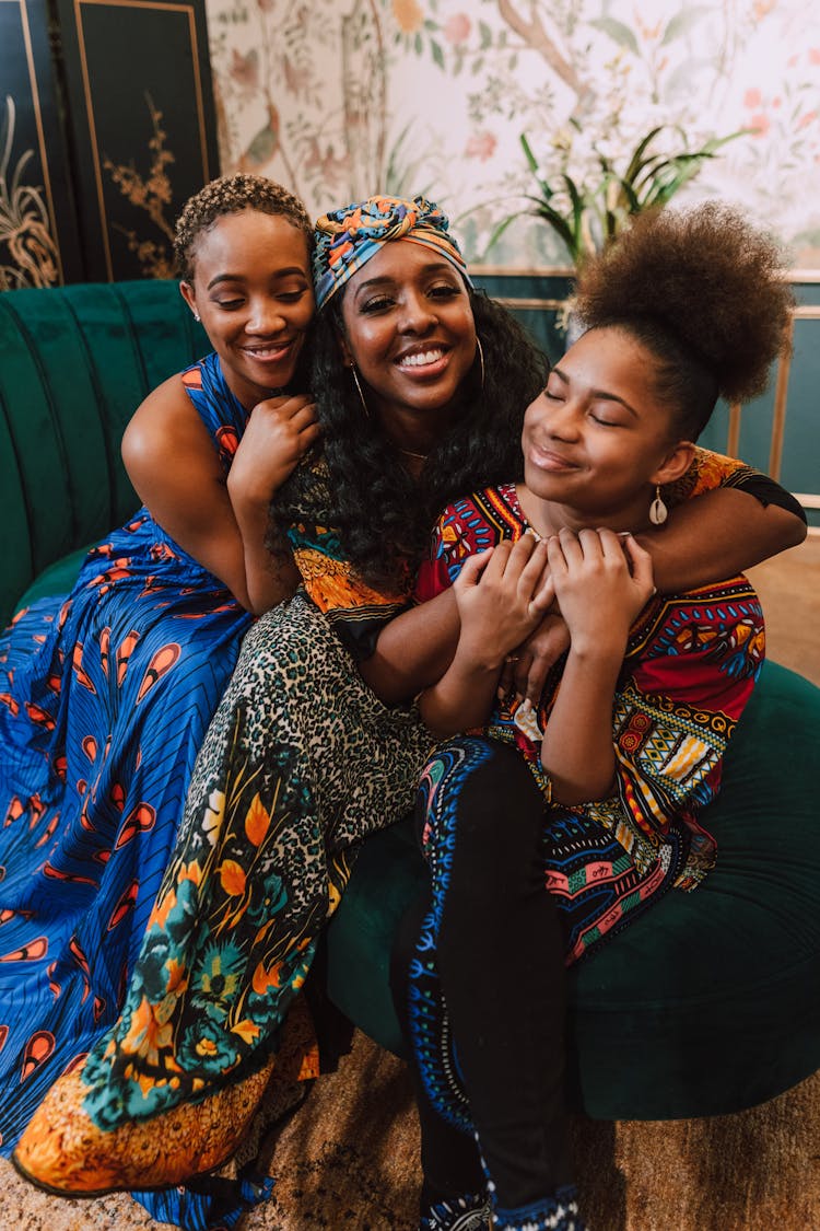 Group Of Women Hugging