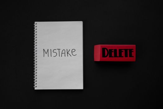 Notebook and Eraser 