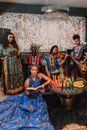 Group of People In Different Traditional Wear
