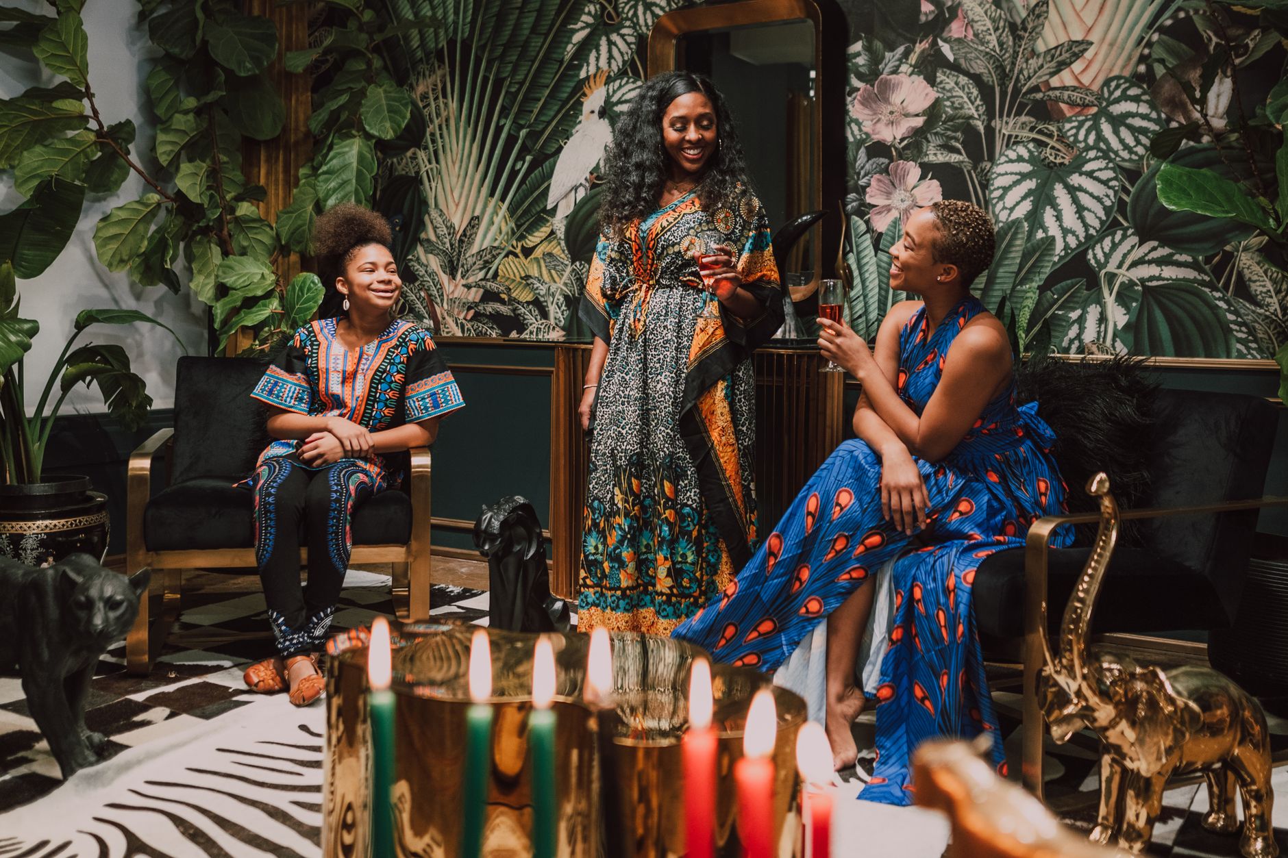 African renters discussing roommate fit in a shared apartment