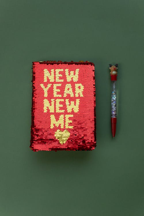 Craft Product with New Year New Me Phrase on it