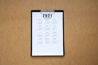 Calendar on a Clipboard