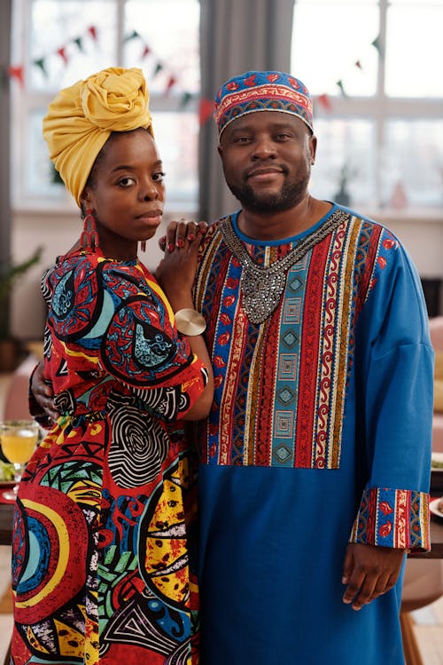 Free Photo Of Couple Wearing Traditional Clothing Stock Photo