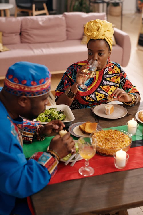 Free Photo Of People Having Feast  Stock Photo