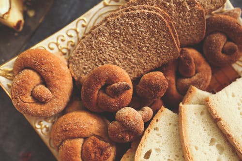 Free Bagels and bread Stock Photo