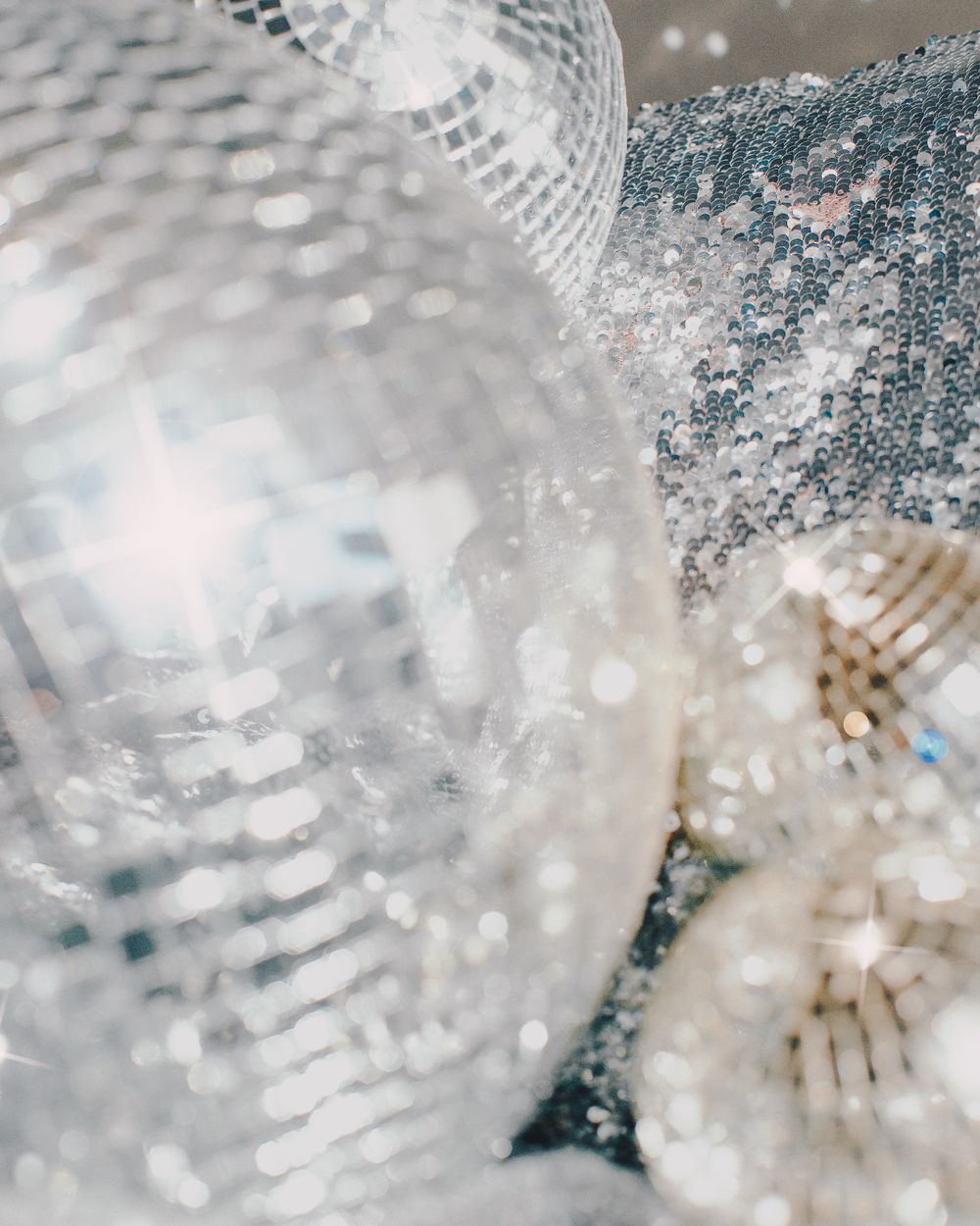 Boules à facettes, ambiance disco