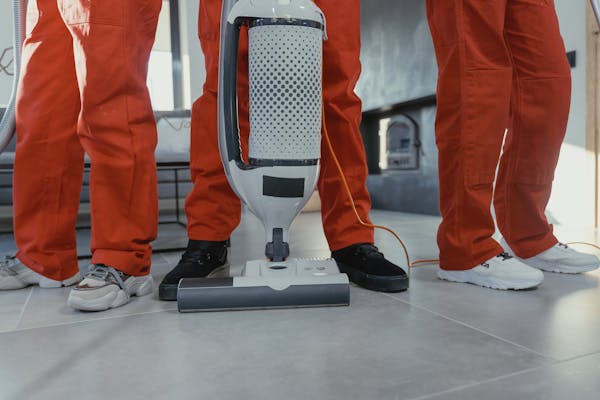 Deep carpet cleaning service