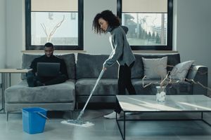 Caring for living room floors