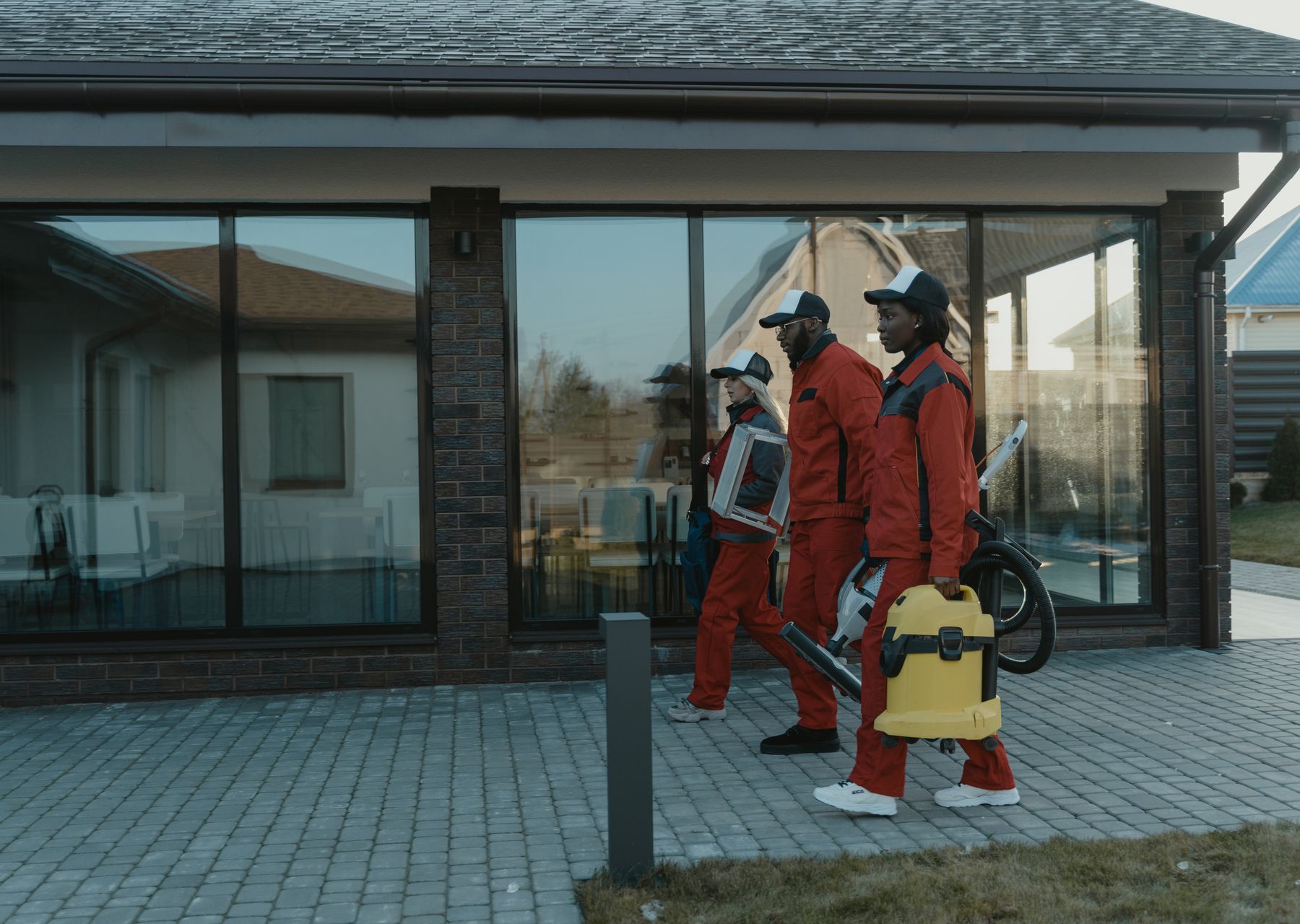 House removals in Crystal Palace — crew wrapping and loading on moving day