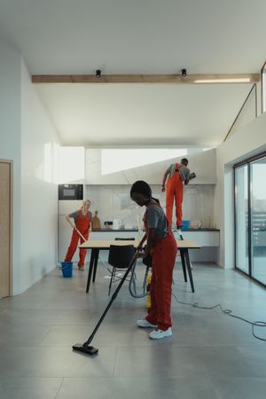 Careful surface cleaning