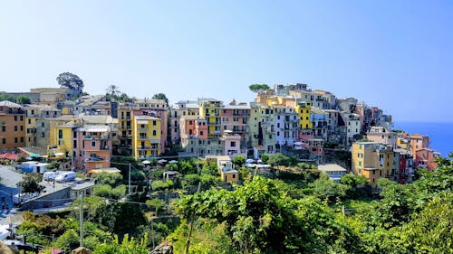 Foto d'estoc gratuïta de arquitectura, cases, cinque terre