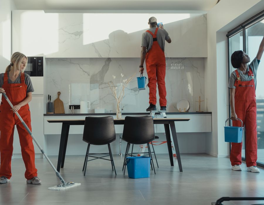 nettoyage professionnel — exemple Maison Claire