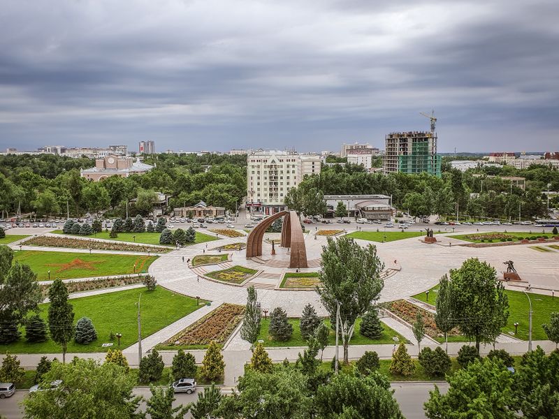 Ruta de la Seda en Bishkek, Kirguistán
