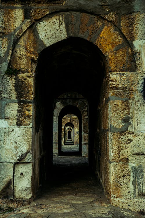 無料 アーチ型, トンネル, 古代の無料の写真素材 写真素材