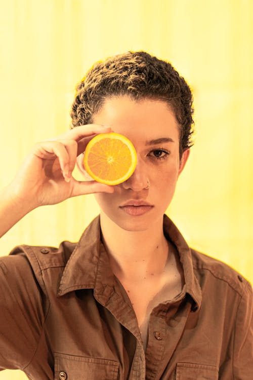 Безкоштовне стокове фото на тему «апельсин, вертикальні постріл, впритул»