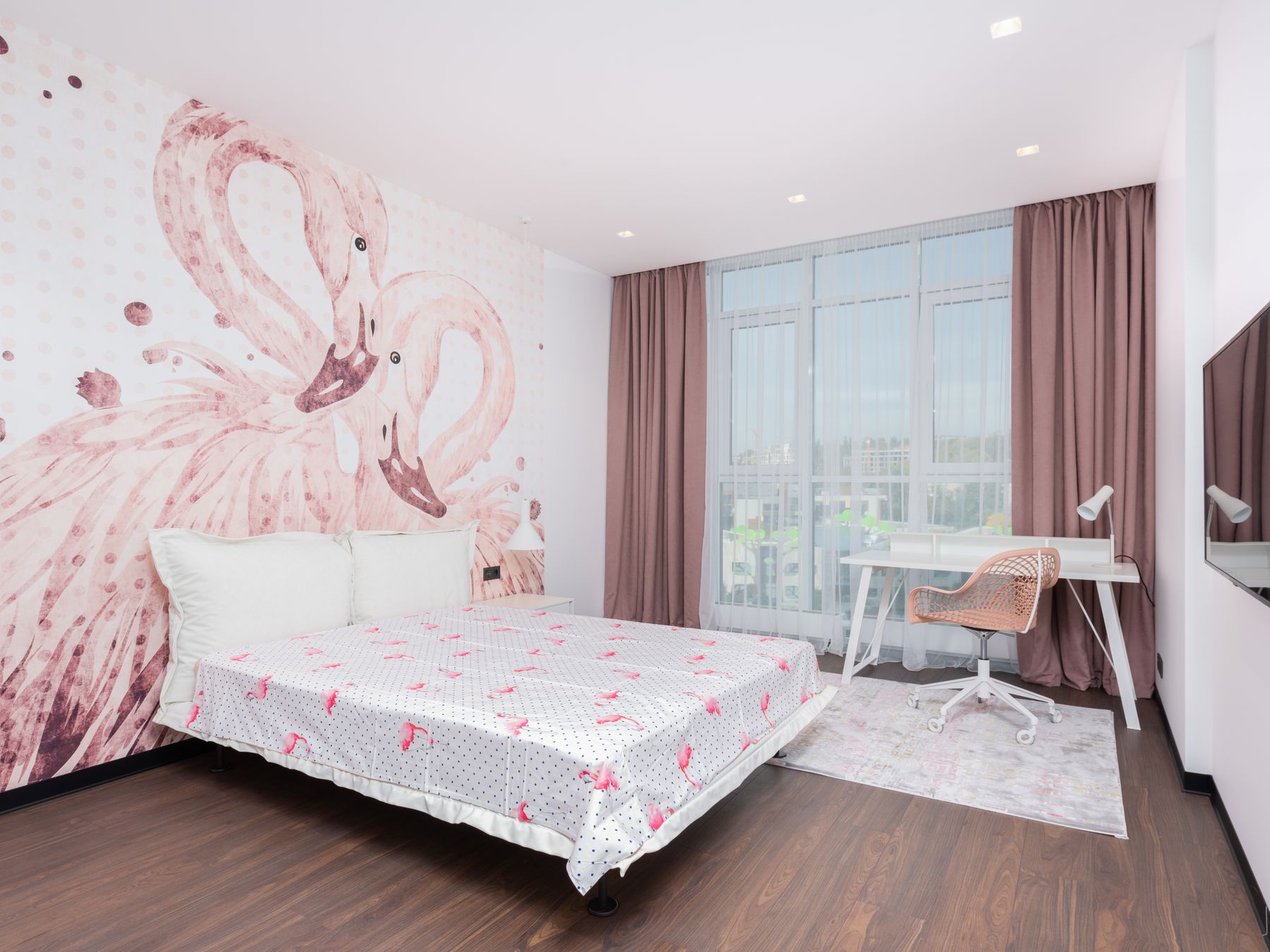 Wallpapering in Purley — quality trade paint going on in two coats