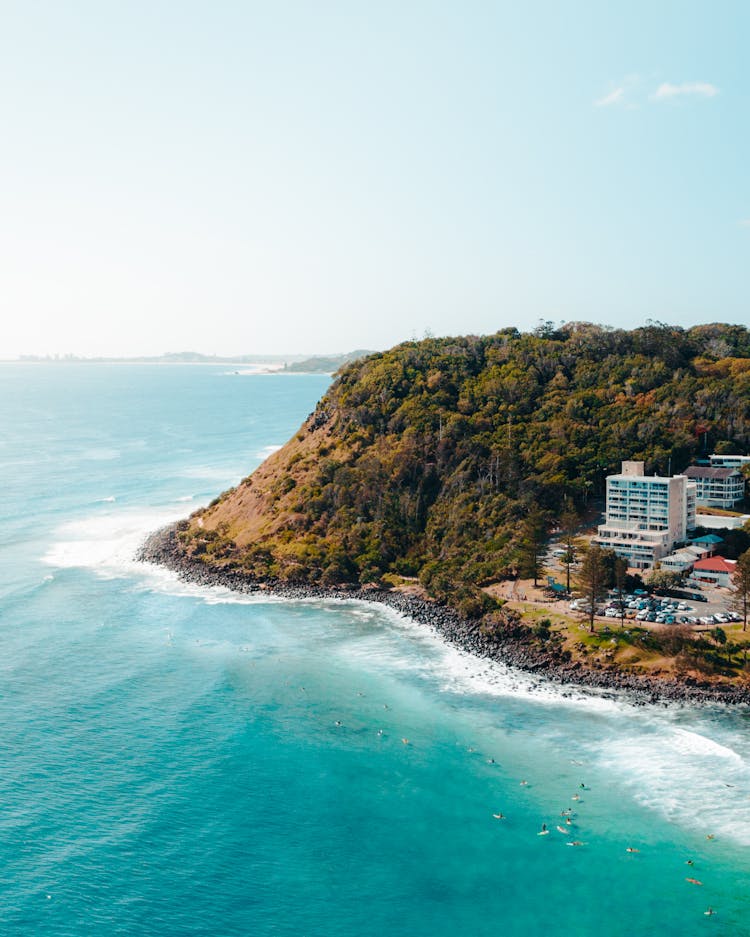 Hill Beside Gold Coast In Burleigh Head National Park