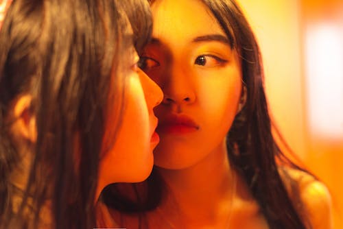 Základová fotografie zdarma na téma asijská holka, detail, holka
