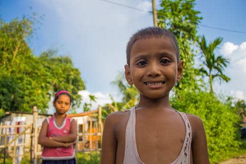 印度人, 微笑, 村莊 的 免费素材图片