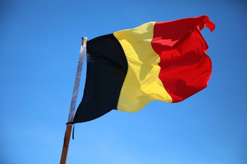 Photos gratuites de bannière, Belgique, drapeau