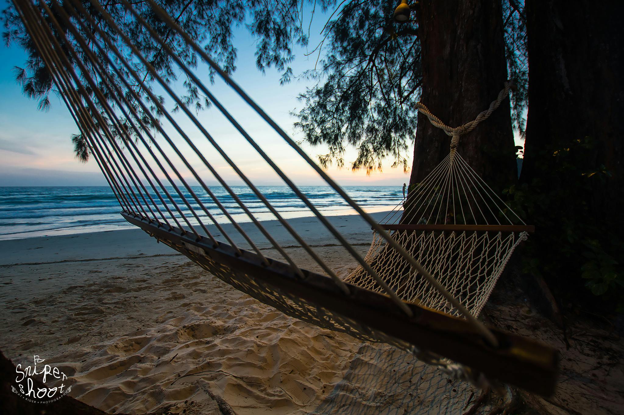 Free stock photo of beach, chill, hammocks