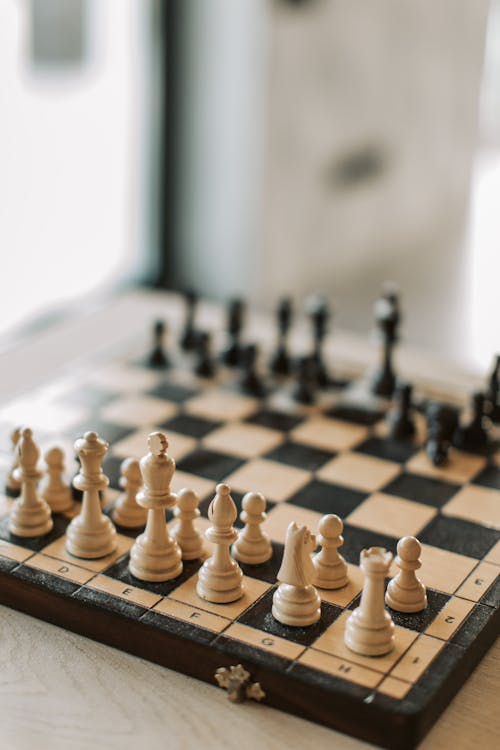 Fotos de stock gratuitas de ajedrez, enfoque superficial, estratégico
