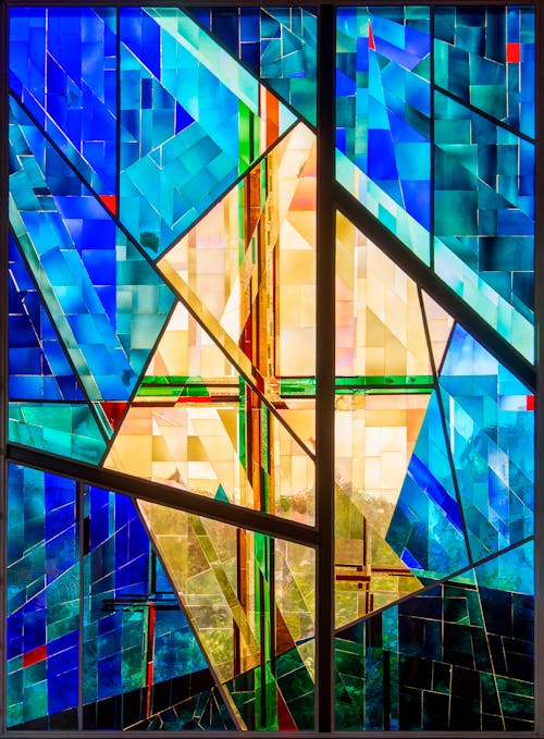 Free stock photo of church, church window, coloured glass