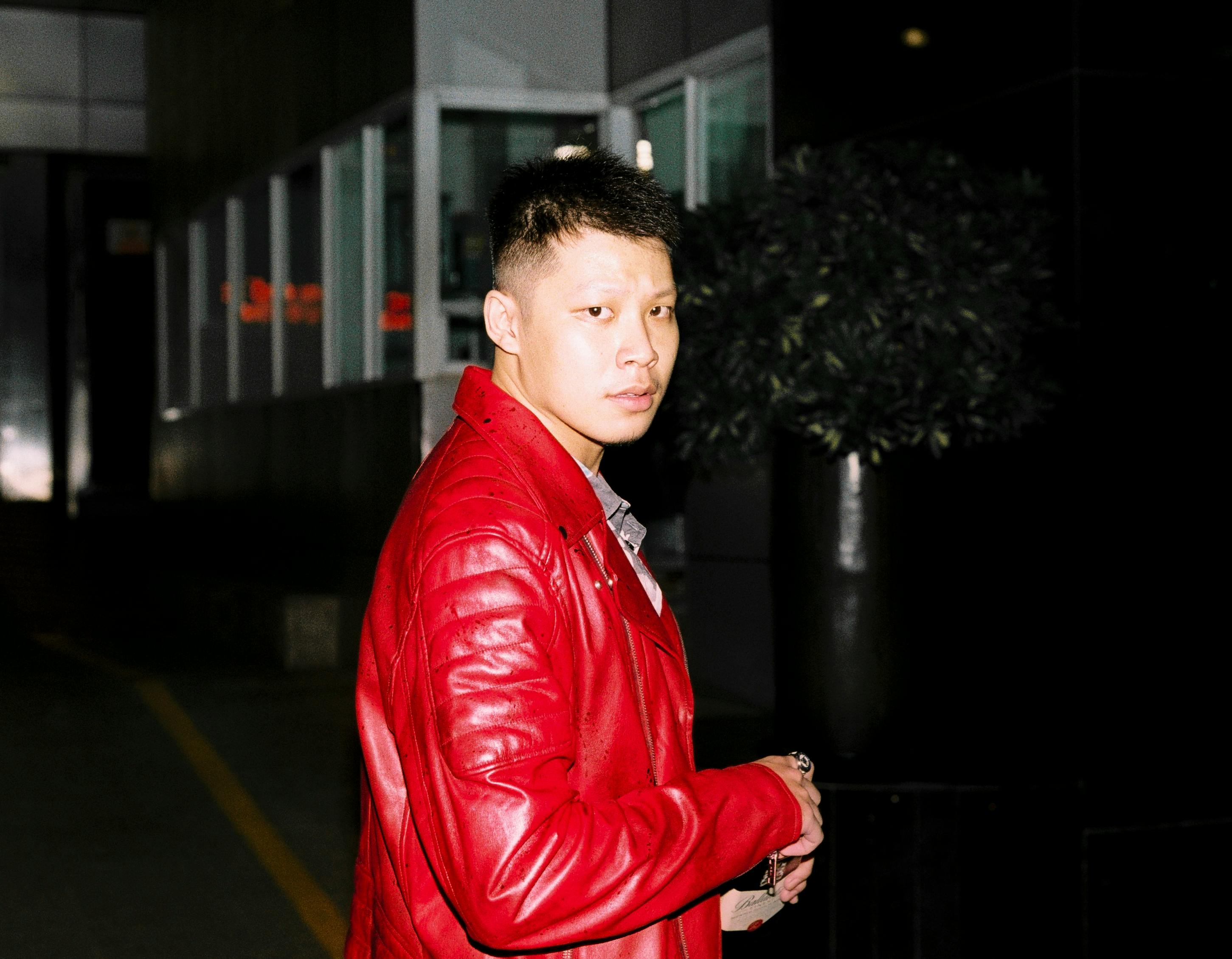 Lee sales red jacket