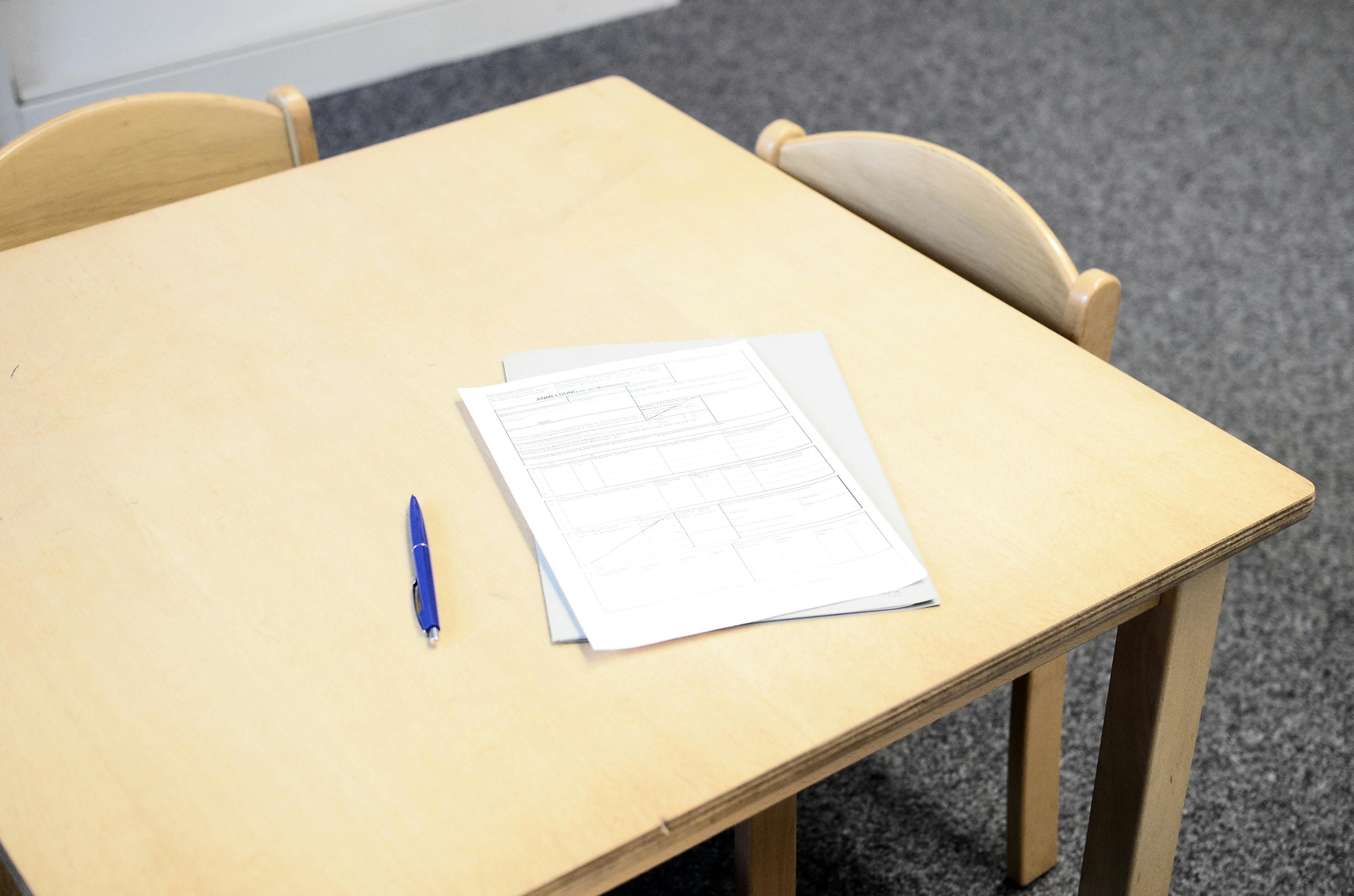 Black Framed Eyeglasses on Desk · Free Stock Photo