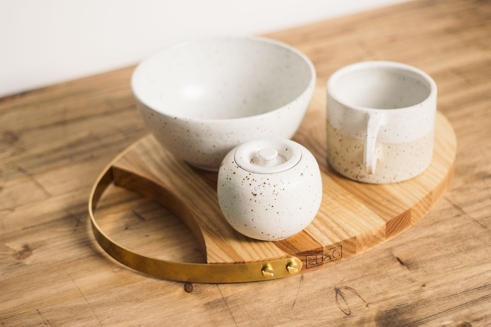 Gather Oak Tray