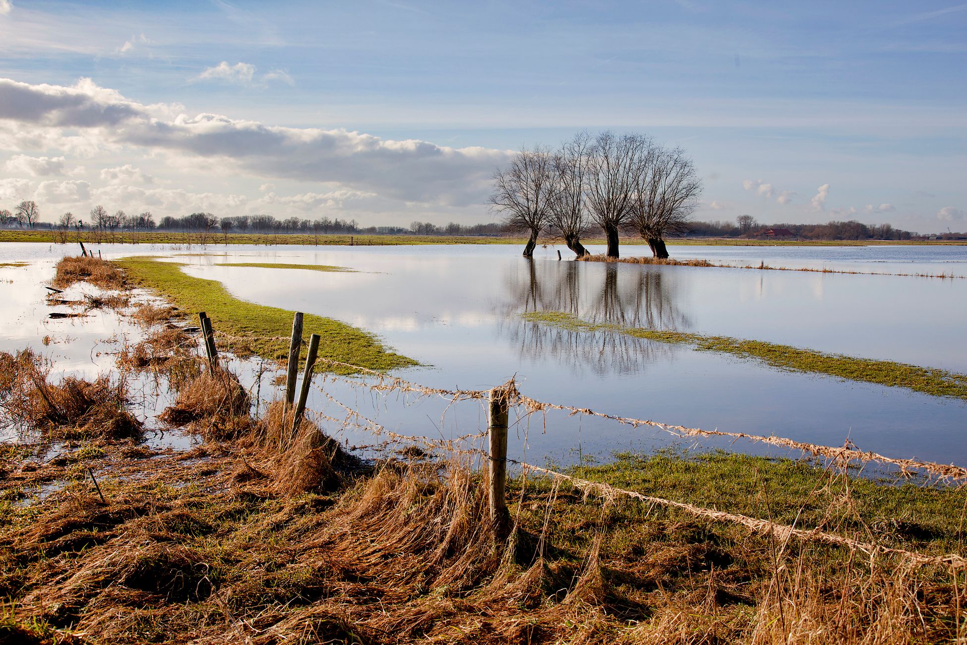 Onbedoelde binnenzee in natuurgebied bij Uffelte laat sporen na