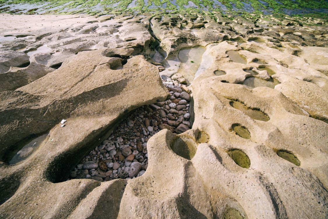 Rocks Hidden Rocks Hidden in Hole in Sand · Free Stock Photo
