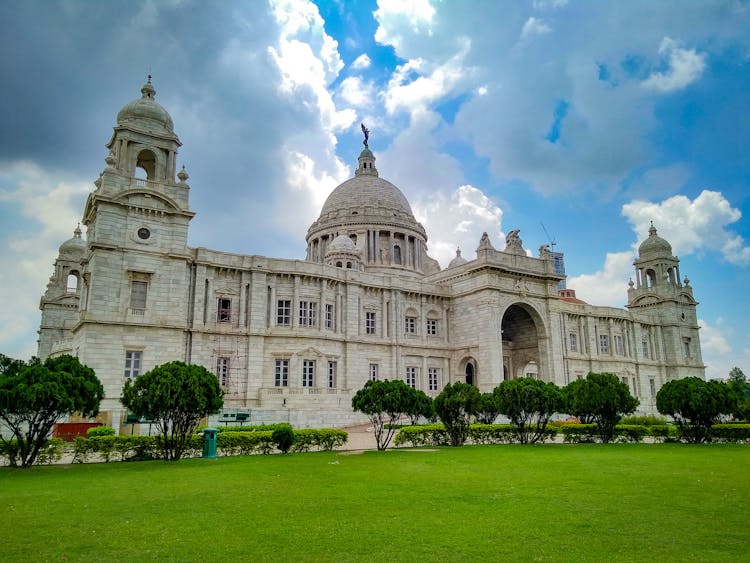 The Victoria Memorial In Kolkata