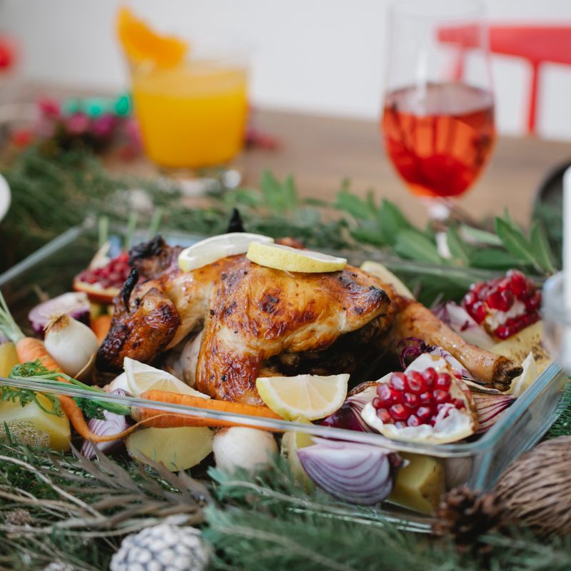 Festive Chicken and Pomegranate Curry