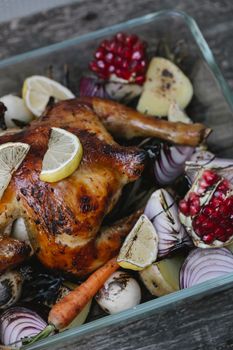 Musakhan de poulet