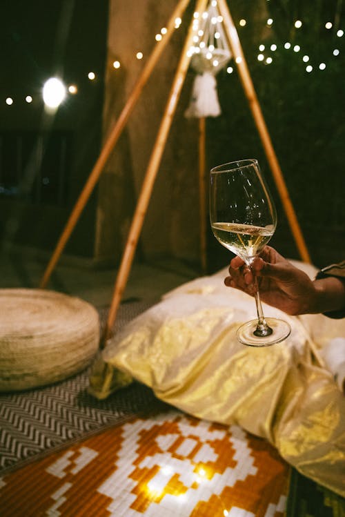 Základová fotografie zdarma na téma alkoholické, bílé víno, bokeh