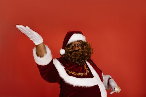 Person wearing Santa Costume 
