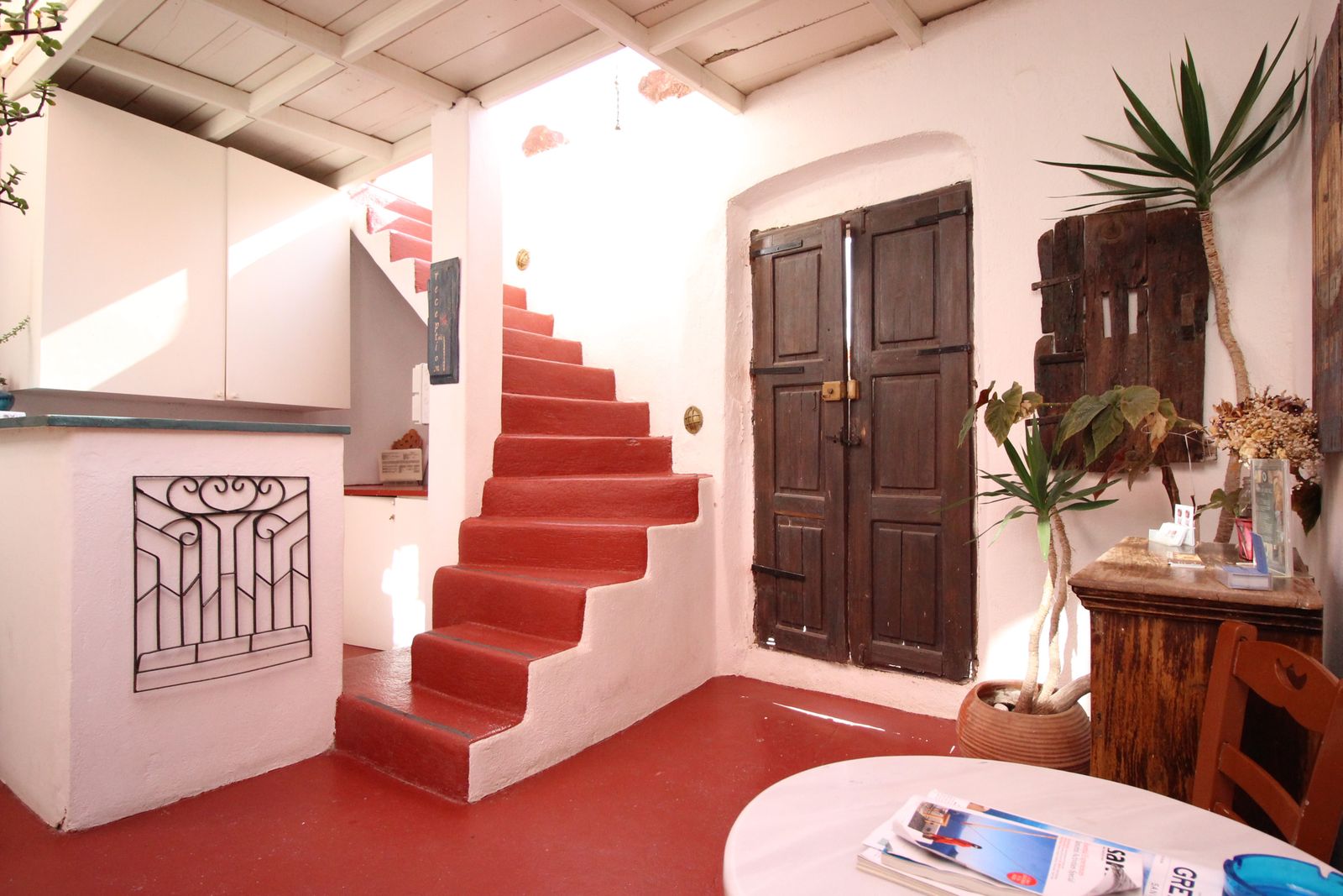 Inside a cave suite, Asteria Retreat