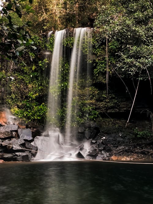 Free stock photo of beautiful nature, fresh water, waterfall