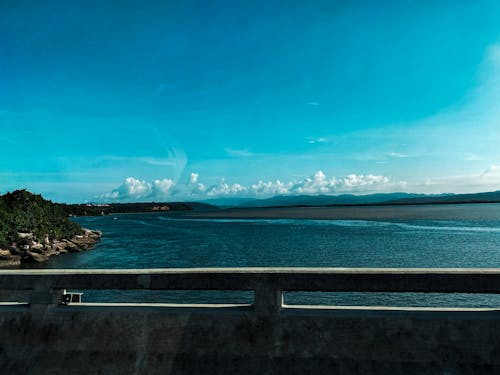 Free stock photo of beautiful sky, blue sea, blue sky