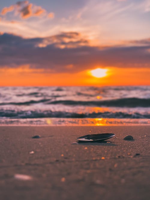 Free stock photo of beach sunset, beautiful sunset, golden sunset