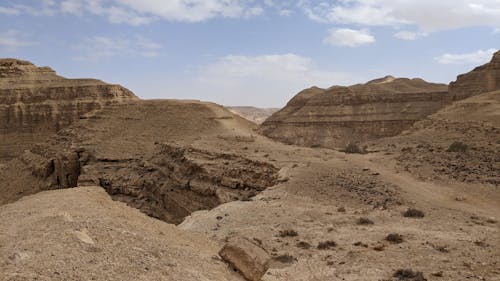 A Picturesque Desert Mountain Landscape