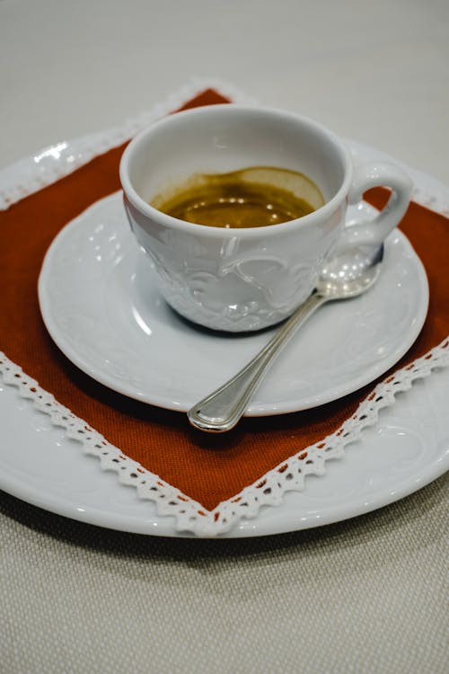 Free An Espresso in a Cup Stock Photo