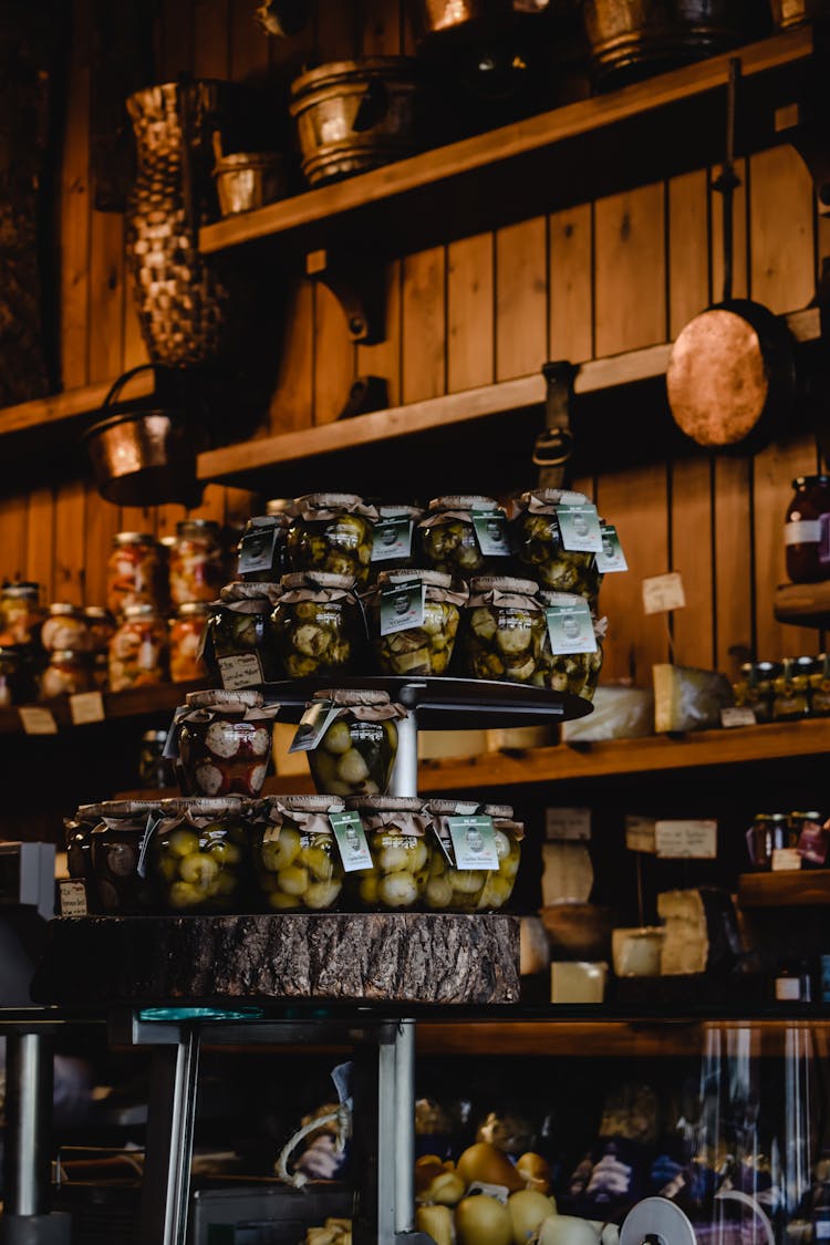 Traditional Food In Jars