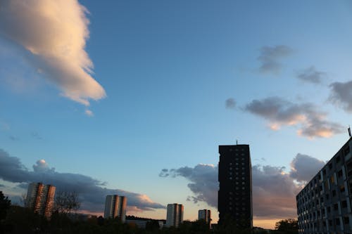 Foto profissional grátis de azul, céu, céu nublado