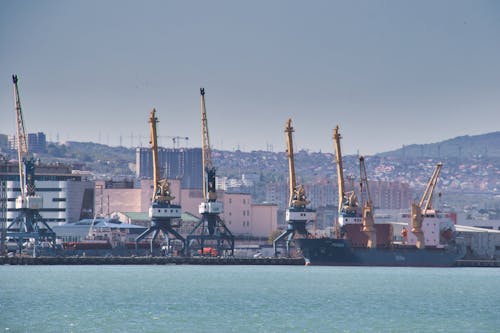 Harbour Cranes on the Port