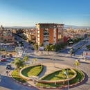 Aerial View of City Buildings