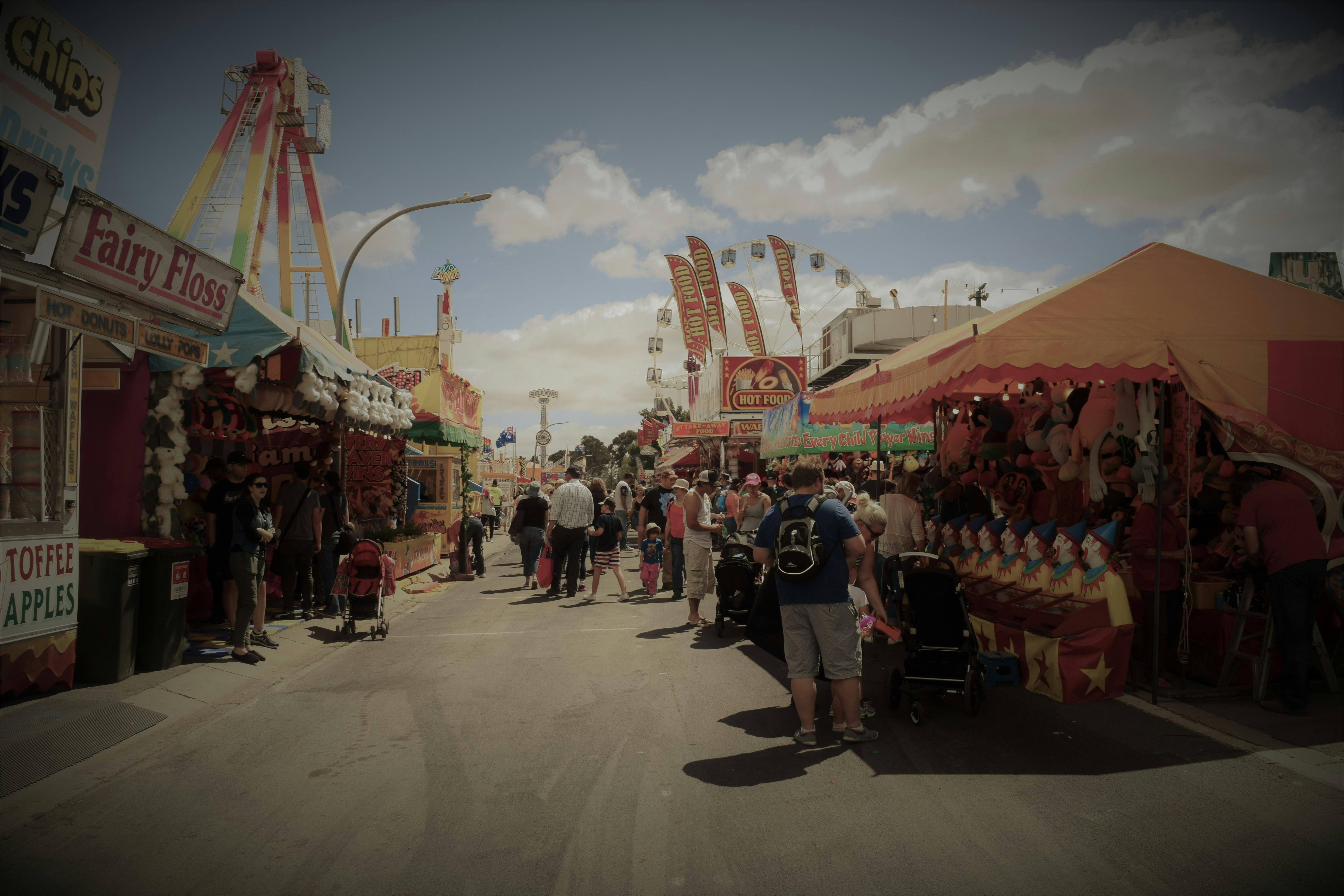 Free stock photo of fair, fairground
