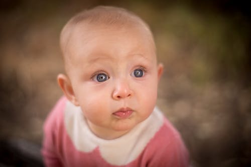 Free Close-Up Shot of a Baby  Stock Photo