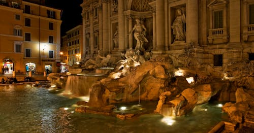 Di Trevi Fountain in Rome